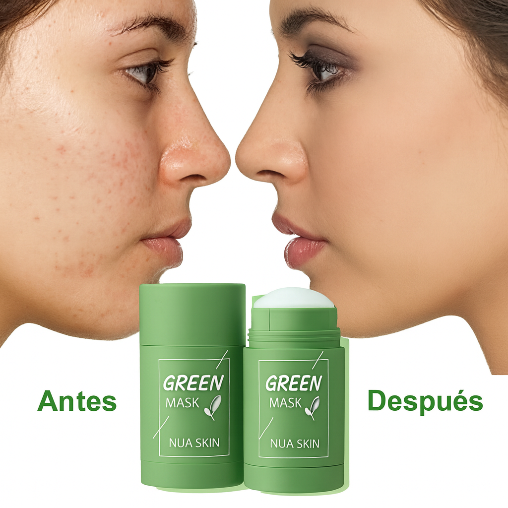 ¡Oferta 1+1 GRATIS! -  Mascarilla Exfoliante de Tè Verde - NUASKIN