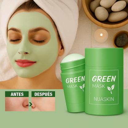 ¡Oferta 1+1 GRATIS! -  Mascarilla Exfoliante de Tè Verde - NUASKIN